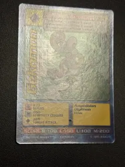 Digimon Gekomon St-27S Chase Holo Bandai Digi Battle Card - Image 4
