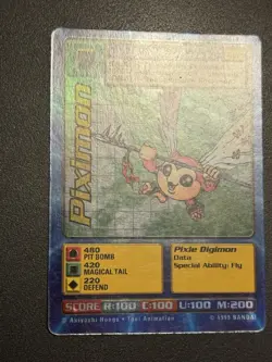 Digimon Piximon St-30S Chase Holo Bandai Digi Battle Card - Image 4