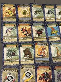 Digimon Card Lot Vintage Bandai 40 Card Lot! Series Starter Deck And Booster - Image 2