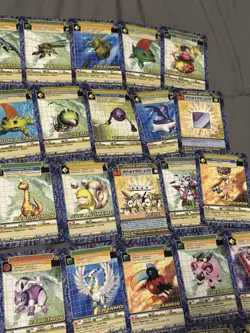 Digimon Card Lot Vintage Bandai 40 Card Lot! Series Starter Deck And Booster - Image 3