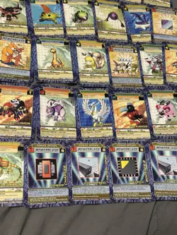 Digimon Card Lot Vintage Bandai 40 Card Lot! Series Starter Deck And Booster - Image 5