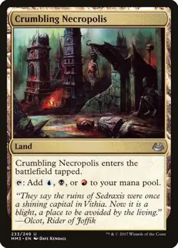 Crumbling Necropolis NM #233 Modern Masters 2017 MTG - Image 1