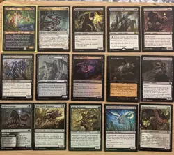 Budget Casual MTG Commander Deck Green Black Tokens With Bortuk Bonerattle Ready - Image 1