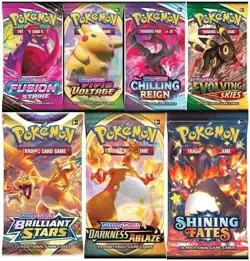 Pokemon TCG: Authentic Factory Sealed Booster Pack (Includes Mystery Card... - Image 1