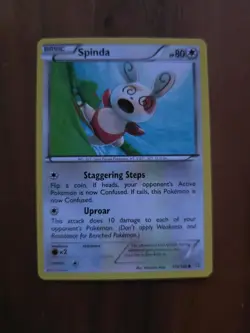 Pokemon TCG Card 2015 Primal Clash - Spinda 115/160 - Image 1