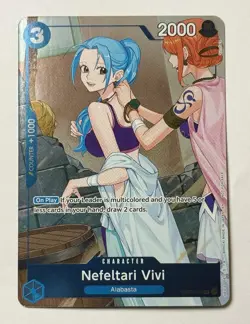 Nefeltari Vivi Dash Pack Promo EB02-026 Campaign Heroines Edition One Piece Card - Image 1