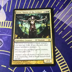 Savra, Queen of the Golgari - MP R : Ravnica - Image 1
