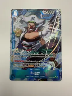 OP16-048 Buggy SR Alt Art The Time To Battle One Piece TCG English Card - Image 1