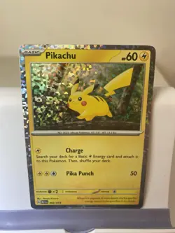 Pokemon TCG Pikachu Holo Card 002/015 McDonald's Promos - Near Mint - Image 1