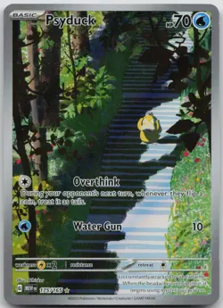 Psyduck Holo Illustration Rare SV: Scarlet & Violet 151 175/165 NM - Image 1