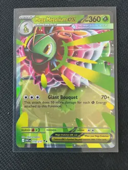 Mega Meganium ex Holo Double Rare ME: Ascended Heroes 010/217 NM - Image 1