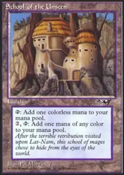 MTG magic cards 2x School of the Unseen Alliances Light Play, English - Image 1