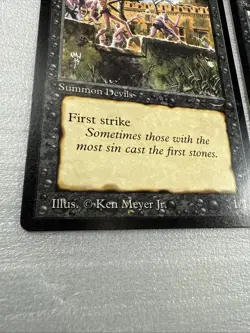 2x Stone - Throwing Devils NM - Arabian Nights MTG Magic Vintage - Image 2