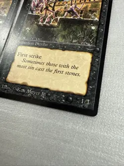 2x Stone - Throwing Devils NM - Arabian Nights MTG Magic Vintage - Image 4