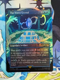 2025 MGT Final Fantasy The Water Crystal Borderless Foil #333 - Image 1