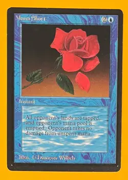 MTG MANA SHORT Beta (OldManMTG 012-133) - Image 1