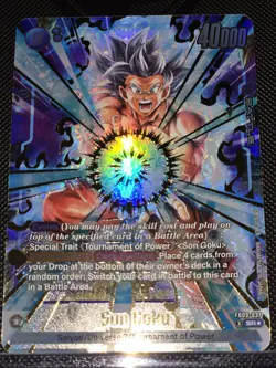 Dragon Ball Super Fusion World Son Goku FB09-037 SR* Alt Art - Image 1