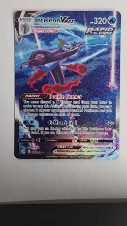 Pokemon TCG: Inteleon VMAX Alternate Art (266/264) Fusion Strike NM - Image 2
