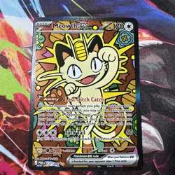 Meowth ex 121/088 Perfect Order ENGLISH Special Illustration Rare SIR Pokemon - Image 2