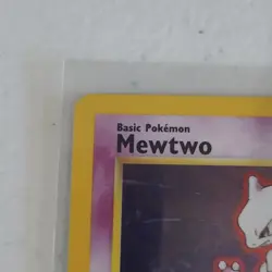 Pokemon Mewtwo 10/102 Base Set Holo Rare 60 HP Basic 1999 Wizards English - Image 3