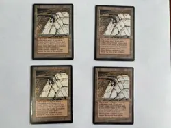 Magic The Gathering, MTG - Urza's Mine (Pulley) Antiquities 4x - Signed - Image 1