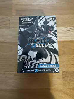 Pokemon TCG Scarlet & Violet Black Bolt 6x Booster Bundle Brand Factory Sealed - Image 1
