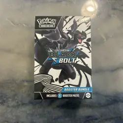 Pokemon TCG Scarlet & Violet Black Bolt Booster Bundle Factory Sealed - Image 1