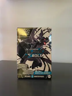 Pokemon TCG Scarlet & Violet Black Bolt Booster Bundle New Sealed - Image 1