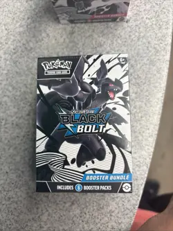 Pokemon TCG Scarlet & Violet Black Bolt Booster Bundle Factory Sealed - Image 1