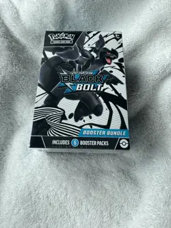 Pokemon TCG Scarlet & Violet Black Bolt Booster Bundle Sealed - Image 1