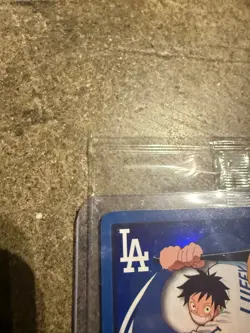 Dodgers x One Piece Luffy Promo Card FLAWLESS CONDITION POTENTIAL 10 - Image 5