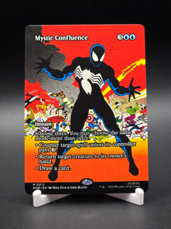 Mythic Confluence Magic The Gathering Spider-Man Mythic Rare Borderless #12 NM+ - Image 1