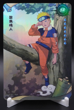 Naruto Uzumaki NRZ06-SR-115L2 Naruto Kayou Card Tier 4 Wave 6 NM - Image 1