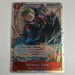 One Piece Card Game Roronoa Zoro EB04-007 Eng SR - Image 1