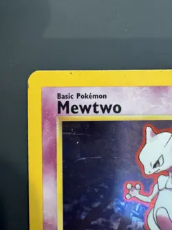 Mewtwo | 10/102 | Base Set | Holo | MP | WOTC Vintage Pokemon Card - Image 3