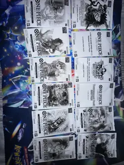 13x One Piece Card Game Sealed Anniversary ,Judge ,Tournament ,Promo Pack Lot - Image 3