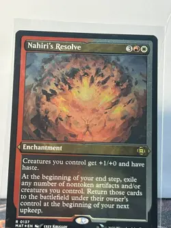 Nahiri's Resolve (March of the Machine: The Aftermath) MTG Near Mint Magic Card - Image 1
