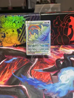 Pokemon Go Mewtwo VSTAR TCG Card Rainbow Secret Rare 079/078 Mint Condition - Image 2