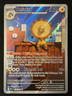 Pokemon TCG Heliolisk 229/217 Illustration Rare - Ascended Heroes - Pack Fresh ✅ - Image 1