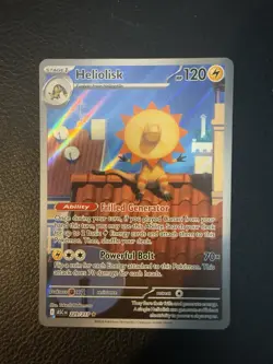 Pokemon TCG - Heliolisk - Ascended Heroes - Illustration Rare - 229/217 NM Mint - Image 1