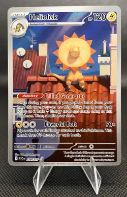 Heliolisk 229/217 - Pokemon TCG Ascended Heroes - Illustration Rare Card - Image 1