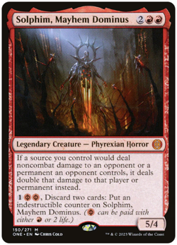 Solphim, Mayhem Dominus - Phyrexia: All Will Be One - Regular - Image 1