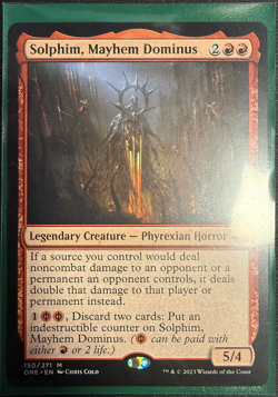 Solphim, Mayhem Dominus - Phyrexia: All Will Be One - Regular - Image 2