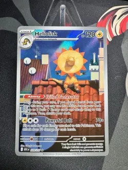 Pokemon TCG Heliolisk 229/217 Ascended Heroes Illustration Rare Mint - Image 1