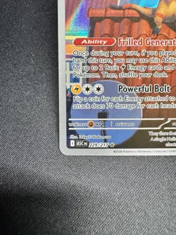 Pokemon TCG Heliolisk 229/217 Ascended Heroes Illustration Rare Mint - Image 4