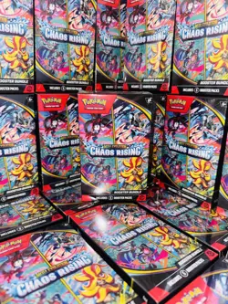 Pokemon TCG: Mega Evolution Chaos Rising Booster Bundle (6 Packs) Sealed ✅ - Image 1