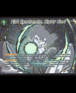 Goku First Kamehameha, Mighty Blast EX23-38 Dragon Ball Card Championship 2025 - Image 1