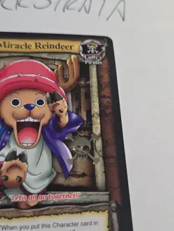 2005 One Piece CCG Chopper The Miracle Reindeer Promo Card PR015 English Vintage - Image 4