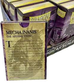 Dragon Shield Japanese Sz SOUL 10 Matte Duel Card Sleeves Mecha Case Purple NEW - Image 3