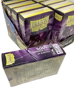 Dragon Shield Japanese Sz SOUL 10 Matte Duel Card Sleeves Mecha Case Purple NEW - Image 4